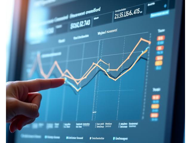 Verkaufs-Forecasting-Dashboard mit Prognosebereichen und interaktiven 'Was-wäre-wenn'-Analysen.