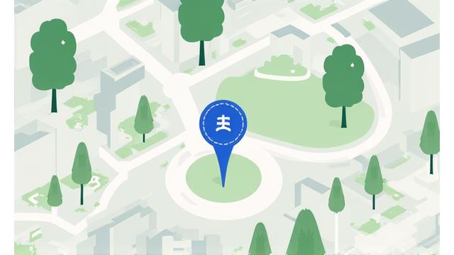 Eine stilisierte Karte von Berlin, die den Standort des Kokonn CRM Büros am Wasserturm zeigt.